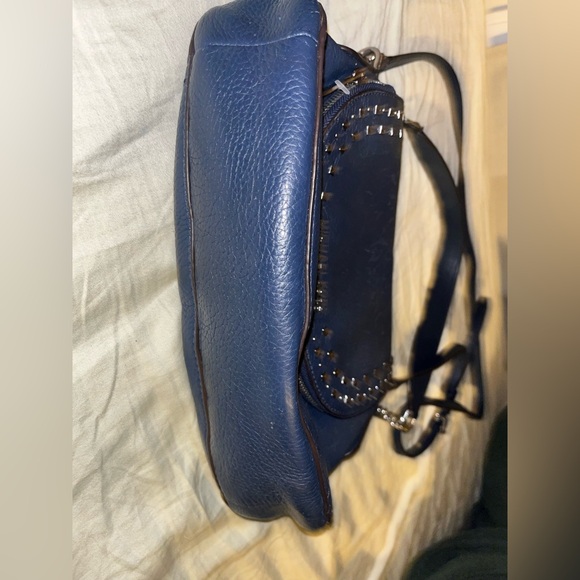 Michael Kors Medium Aria Bedford Leather Convertible Crossbody Bag - Picture 6 of 6